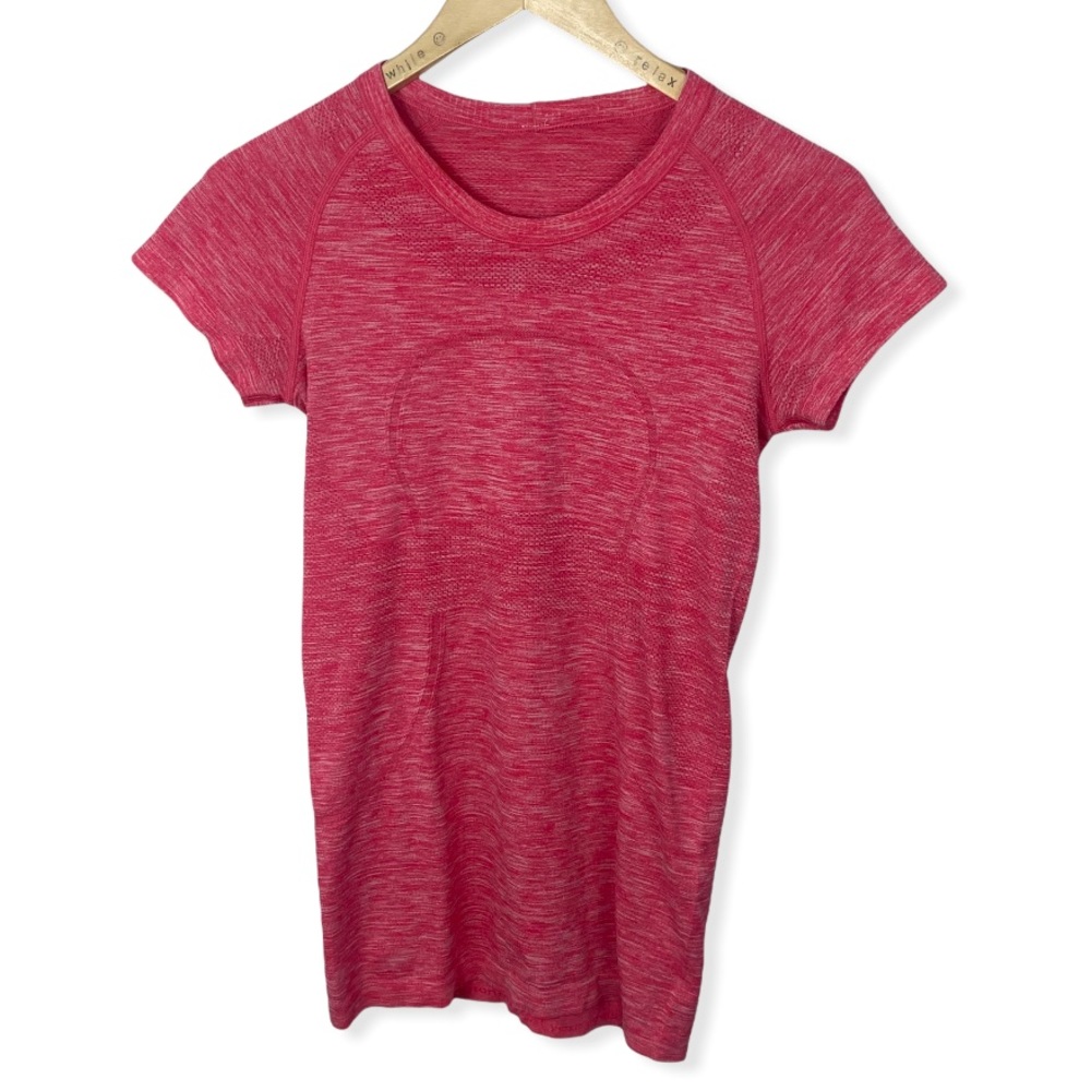 Lululemon Swiftly Tech Pink Short Sleeve T-Shirt 6 - Picture 3 of 9
